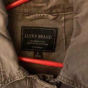 Lucky Brand Men's Olive Field Jacket - Utility Style